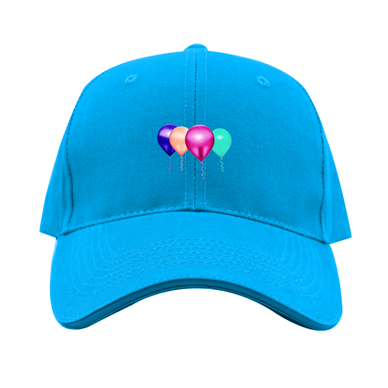 Balloon-Emojis Logo  Dad Baseball Cap Hat