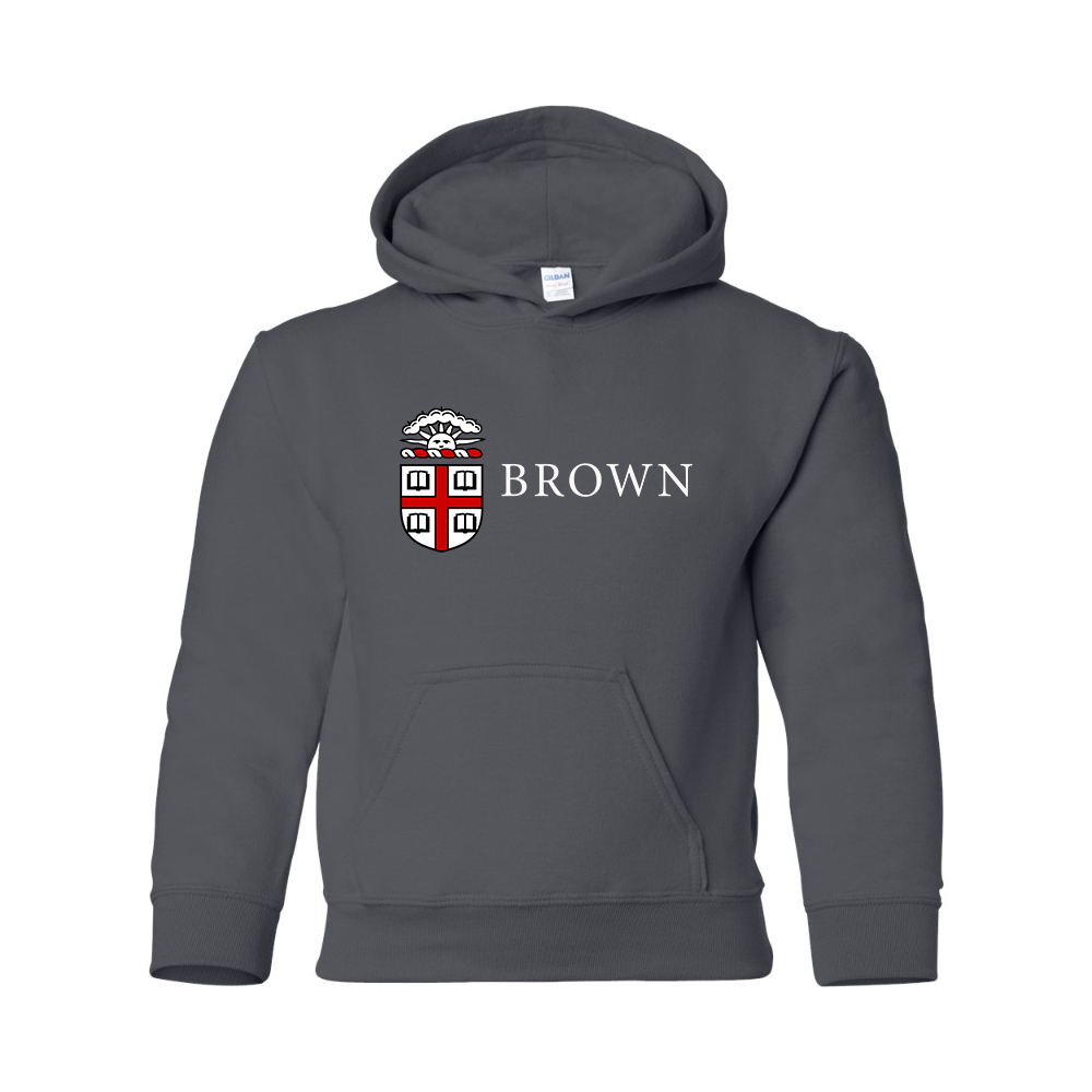 Youth  Brown University  Gildan Heavy Blend  Hooded Sweatshirt