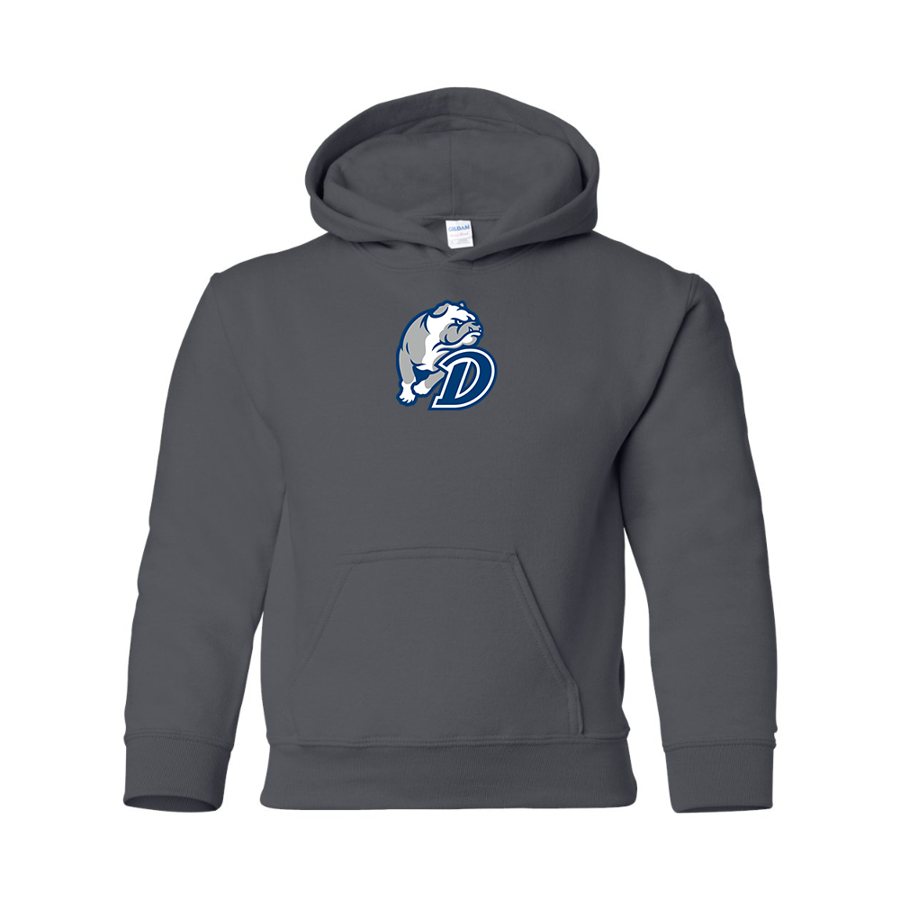Youth Drake Bulldogs  Gildan Heavy Blend  Hooded Sweatshirt