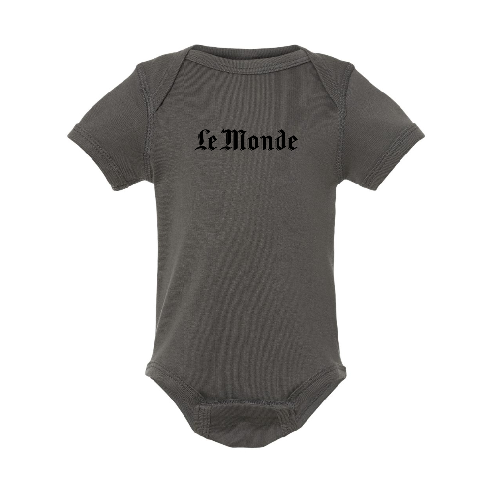 Le Monde Rabbit Skins Infant Baby Rib Bodysuit