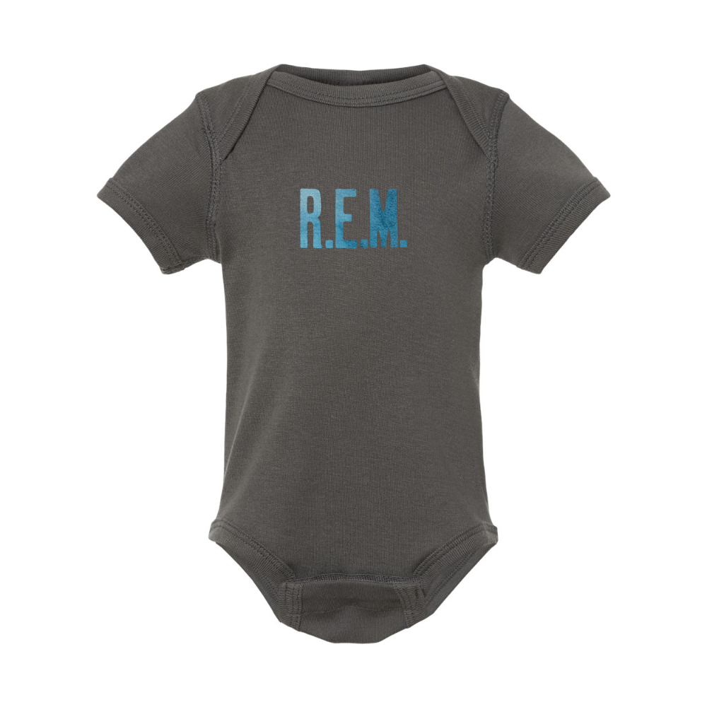 R.E.M. Blue  Rabbit Skins Infant Baby Rib Bodysuit