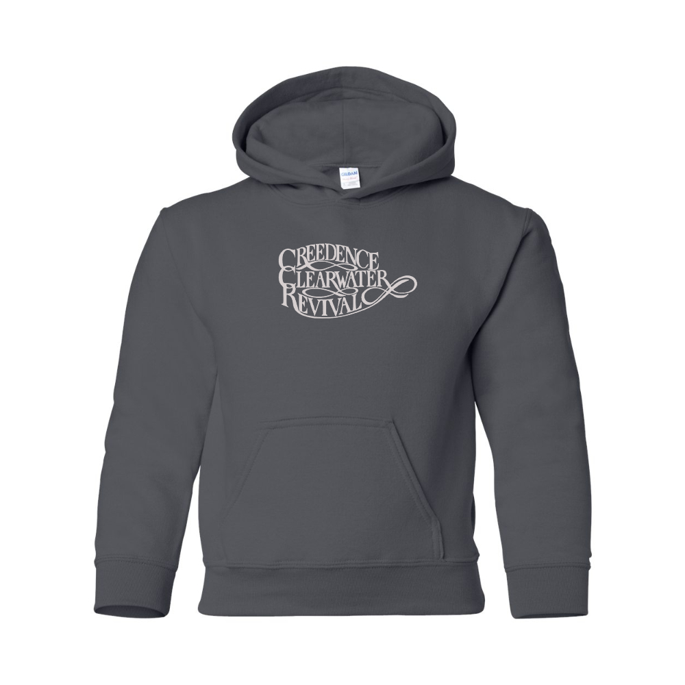 Youth Creedence Clearwater Revival Gildan Heavy Blend  Hooded Sweatshirt