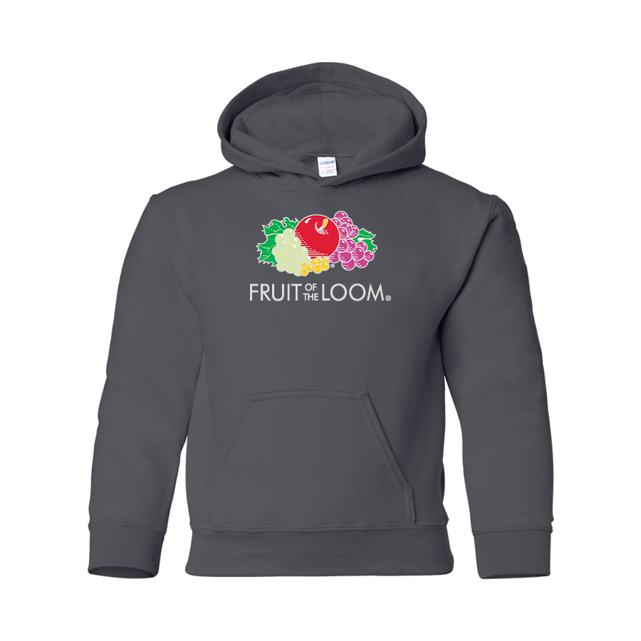 Youth Fruit Of the Loom Gildan Heavy Blend  Hooded Sweatshirt