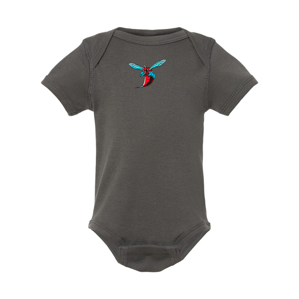 Delaware State Hornets  Rabbit Skins Infant Baby Rib Bodysuit