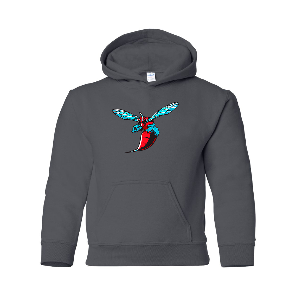 Youth Delaware State Hornets Gildan Heavy Blend  Hooded Sweatshirt