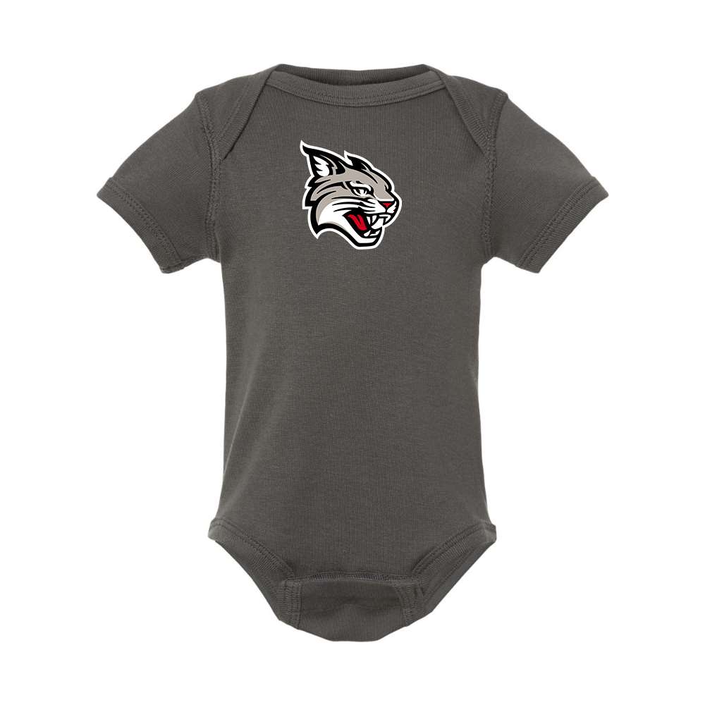 Davidson Wildcats  Rabbit Skins Infant Baby Rib Bodysuit