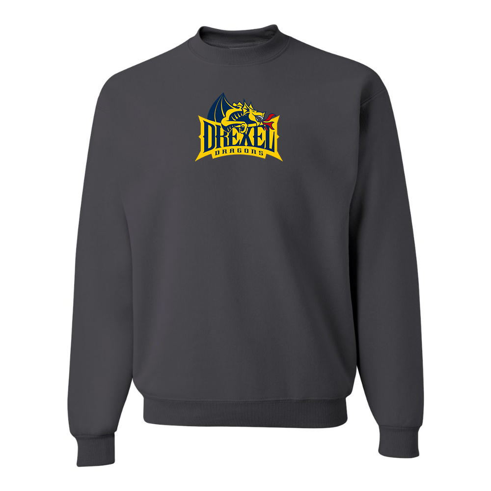 Men's  Drexel Dragons JERZEES NuBlend Crewneck Sweatshirt