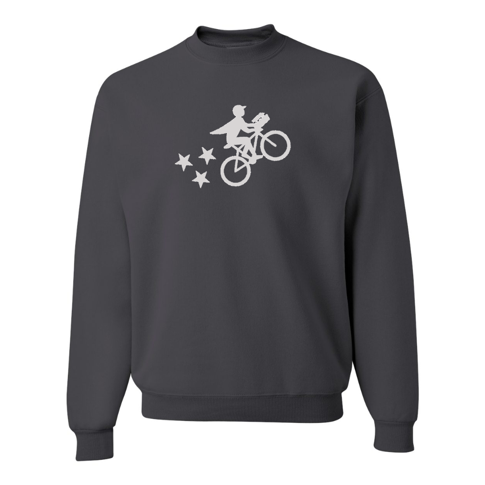 Men's  Postmates Bike JERZEES NuBlend Crewneck Sweatshirt