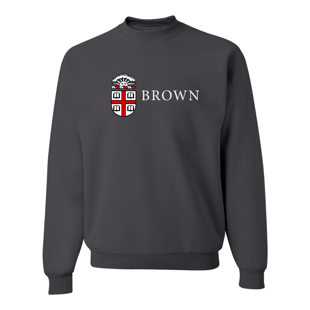 Men's Brown University JERZEES NuBlend Crewneck Sweatshirt