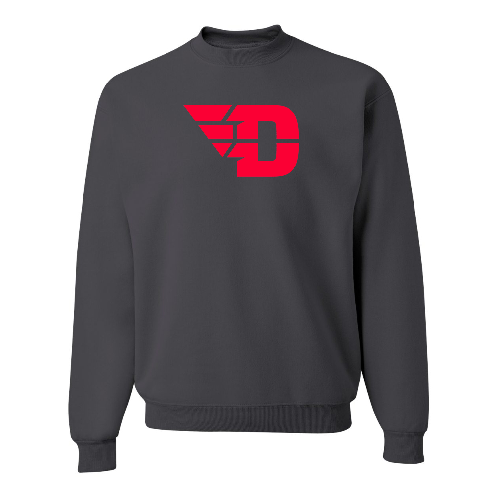 Men's Dayton Flyers JERZEES NuBlend Crewneck Sweatshirt