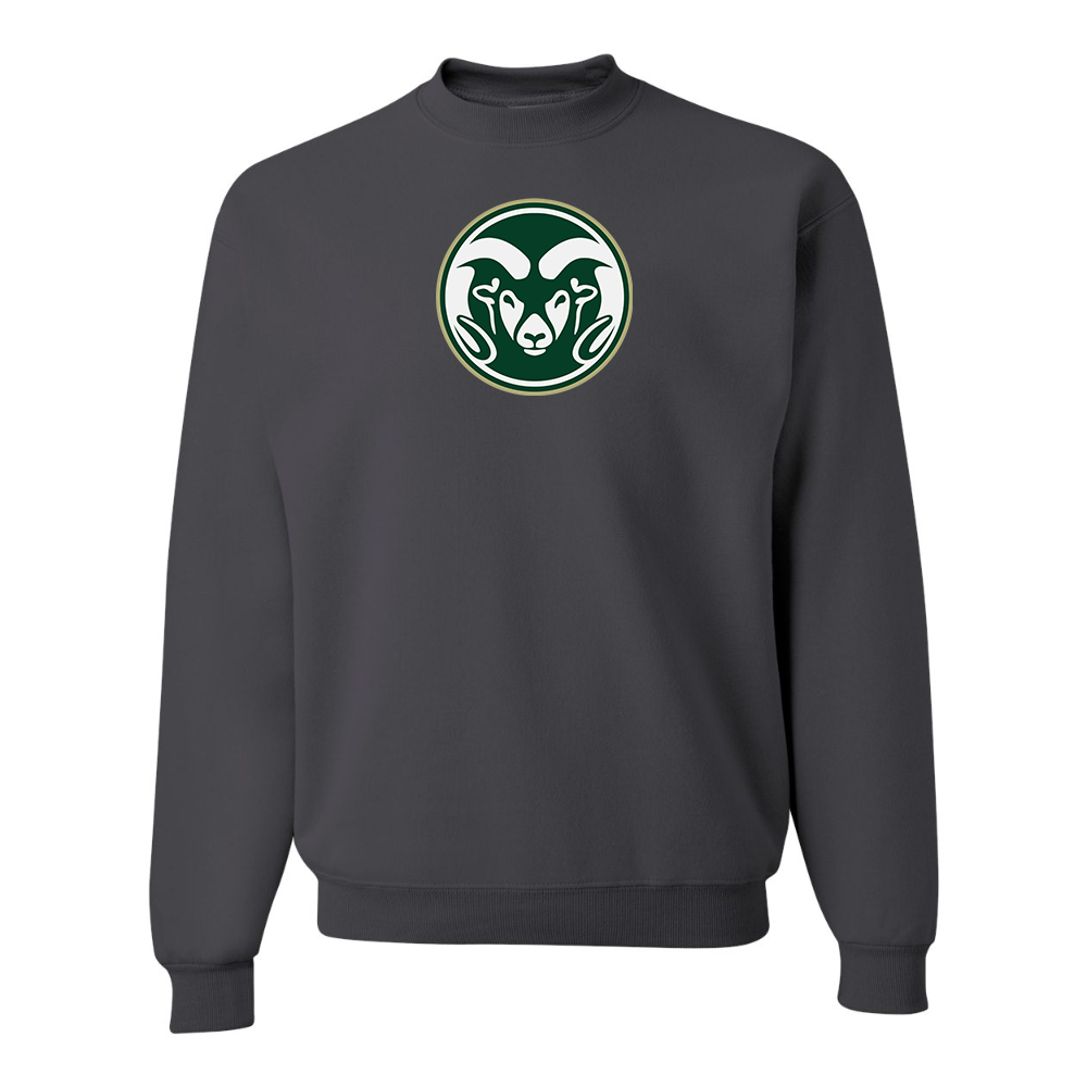 Men's  Colorado State Rams JERZEES NuBlend Crewneck Sweatshirt