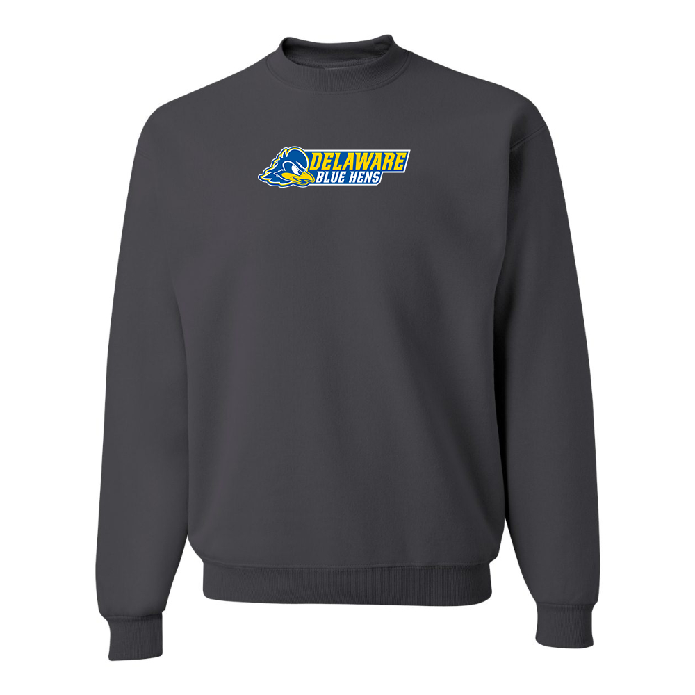 Men's  Delaware Blue Hens JERZEES NuBlend Crewneck Sweatshirt