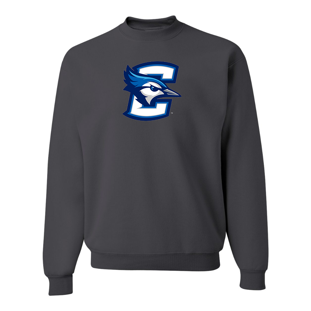 Men's  Creighton Bluejays JERZEES NuBlend Crewneck Sweatshirt