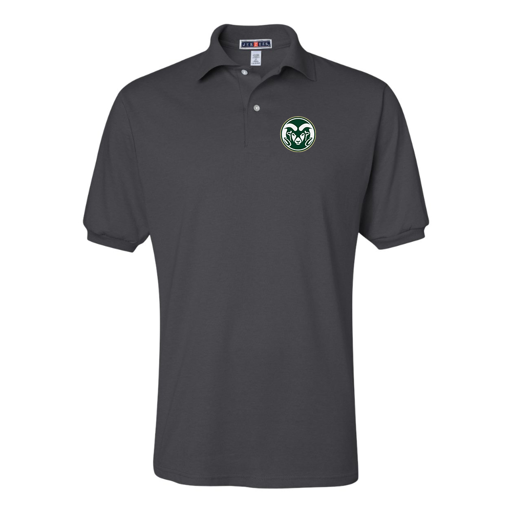 Men's  Colorado State Rams JERZEES  SpotShield polo