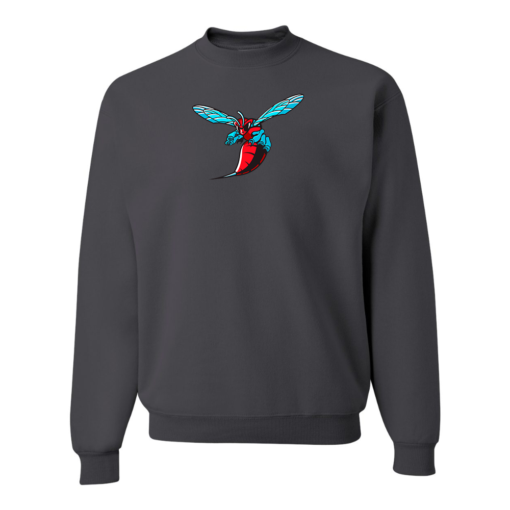 Men's Delaware State Hornets JERZEES NuBlend Crewneck Sweatshirt