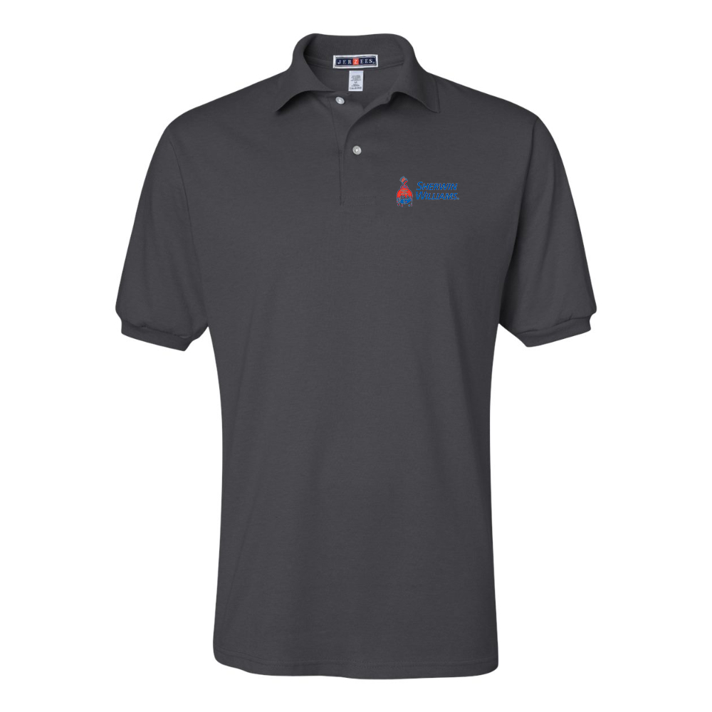 Men's Sherwin Williams JERZEES  SpotShield polo