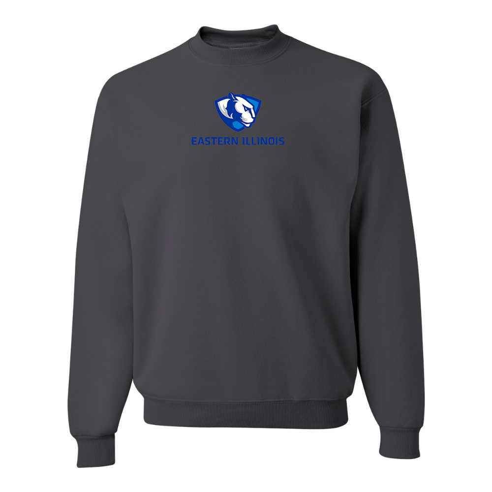 Men's Eastern Illinois Panthers JERZEES NuBlend Crewneck Sweatshirt