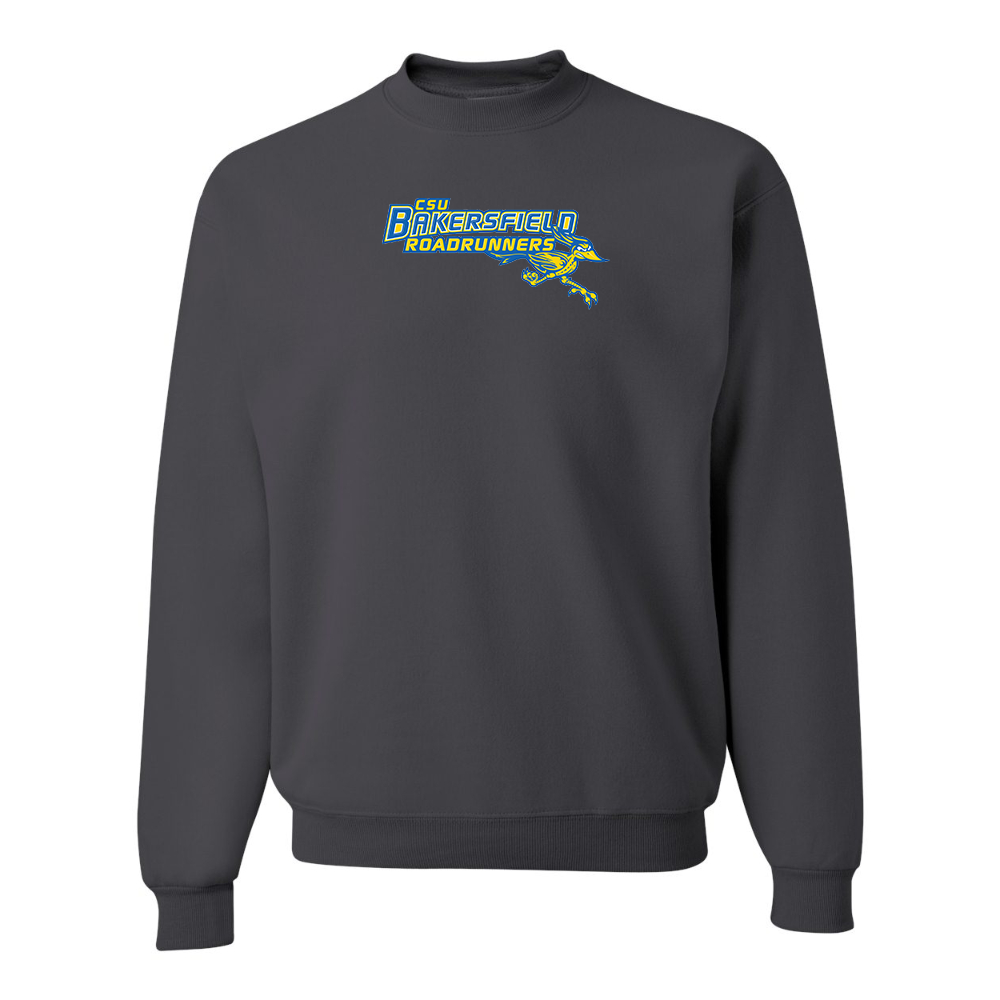 Men's  CSU-Bakersfield Roadrunners JERZEES NuBlend Crewneck Sweatshirt