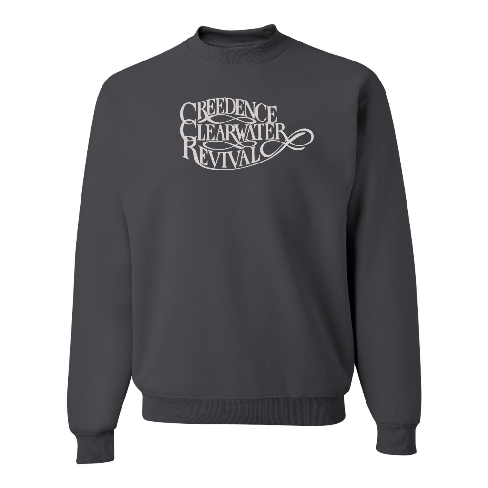Men's Creedence Clearwater Revival JERZEES NuBlend Crewneck Sweatshirt