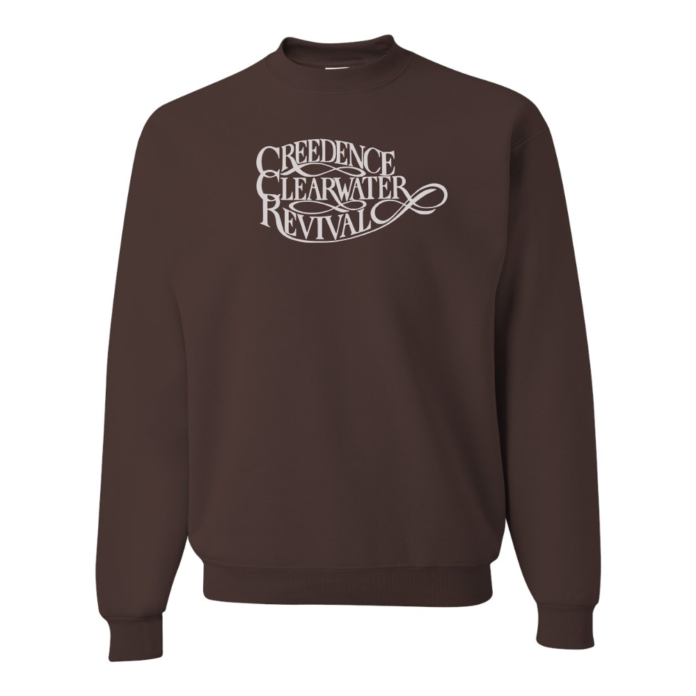Men's Creedence Clearwater Revival JERZEES NuBlend Crewneck Sweatshirt