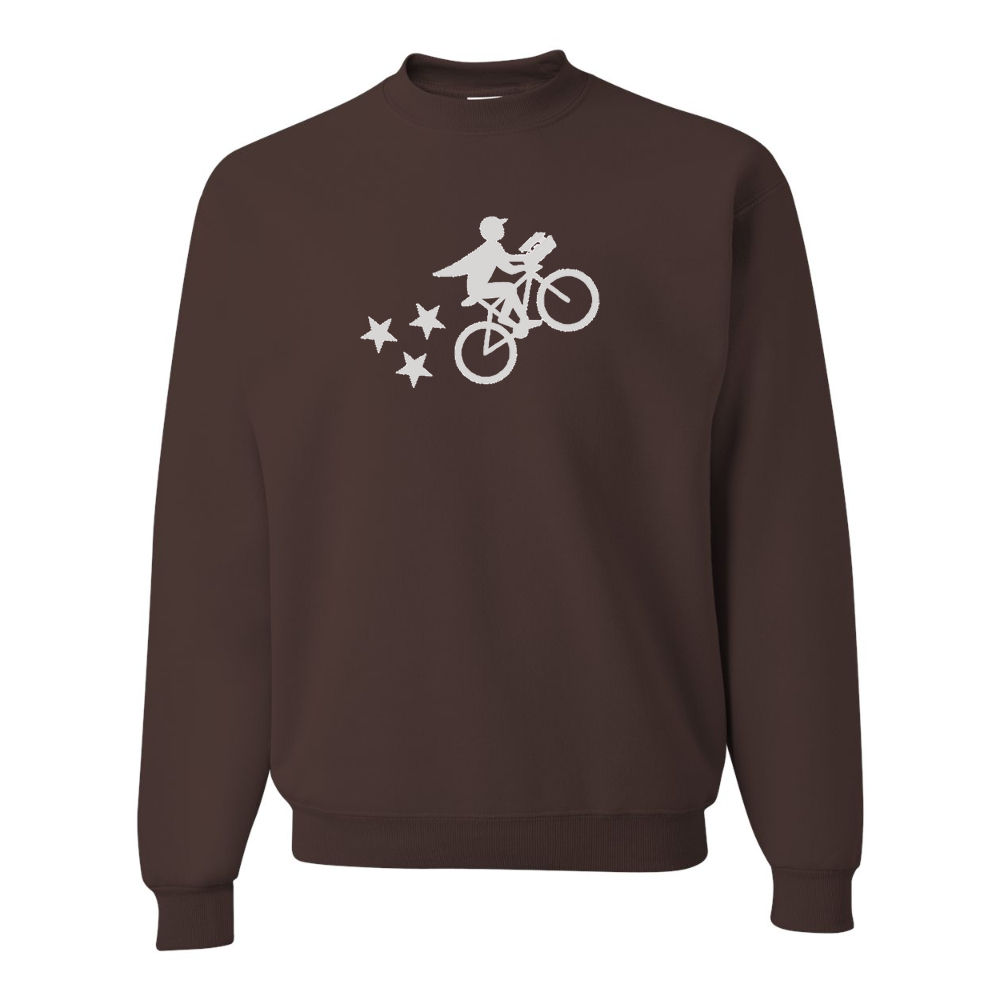 Men's  Postmates Bike JERZEES NuBlend Crewneck Sweatshirt