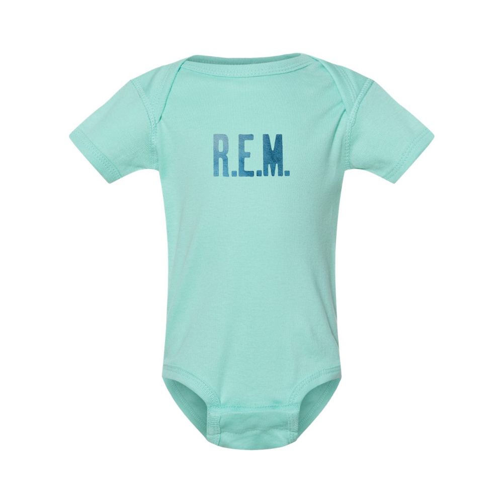 R.E.M. Blue  Rabbit Skins Infant Baby Rib Bodysuit