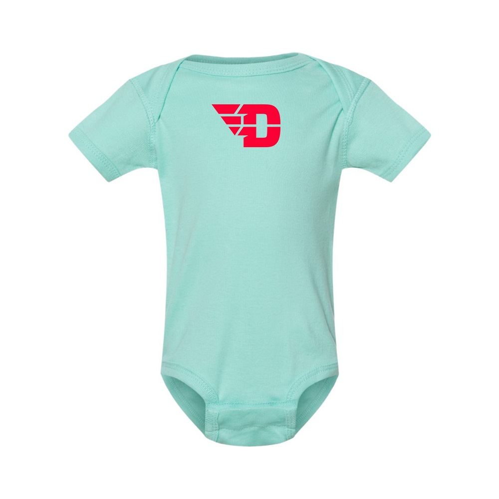 Dayton Flyers  Rabbit Skins Infant Baby Rib Bodysuit
