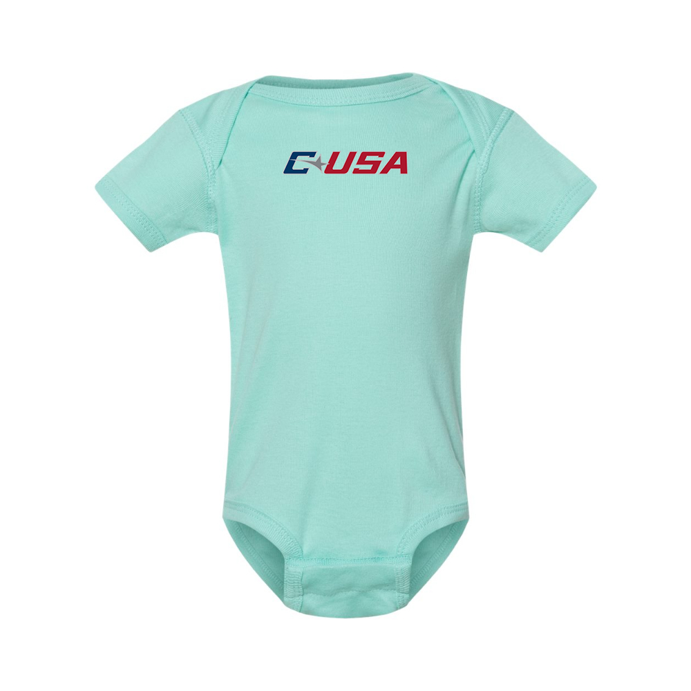 Conference USAl  Rabbit Skins Infant Baby Rib Bodysuit