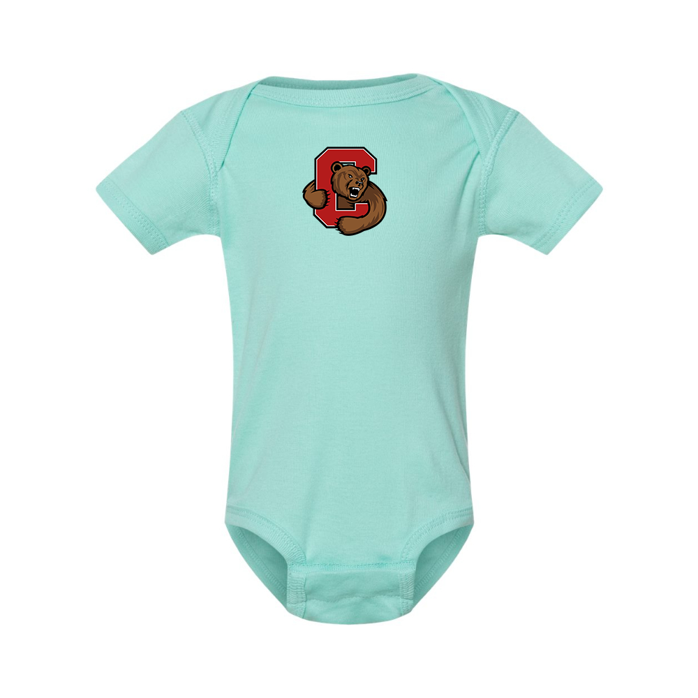 Cornell Big Red Rabbit Skins Infant Baby Rib Bodysuit