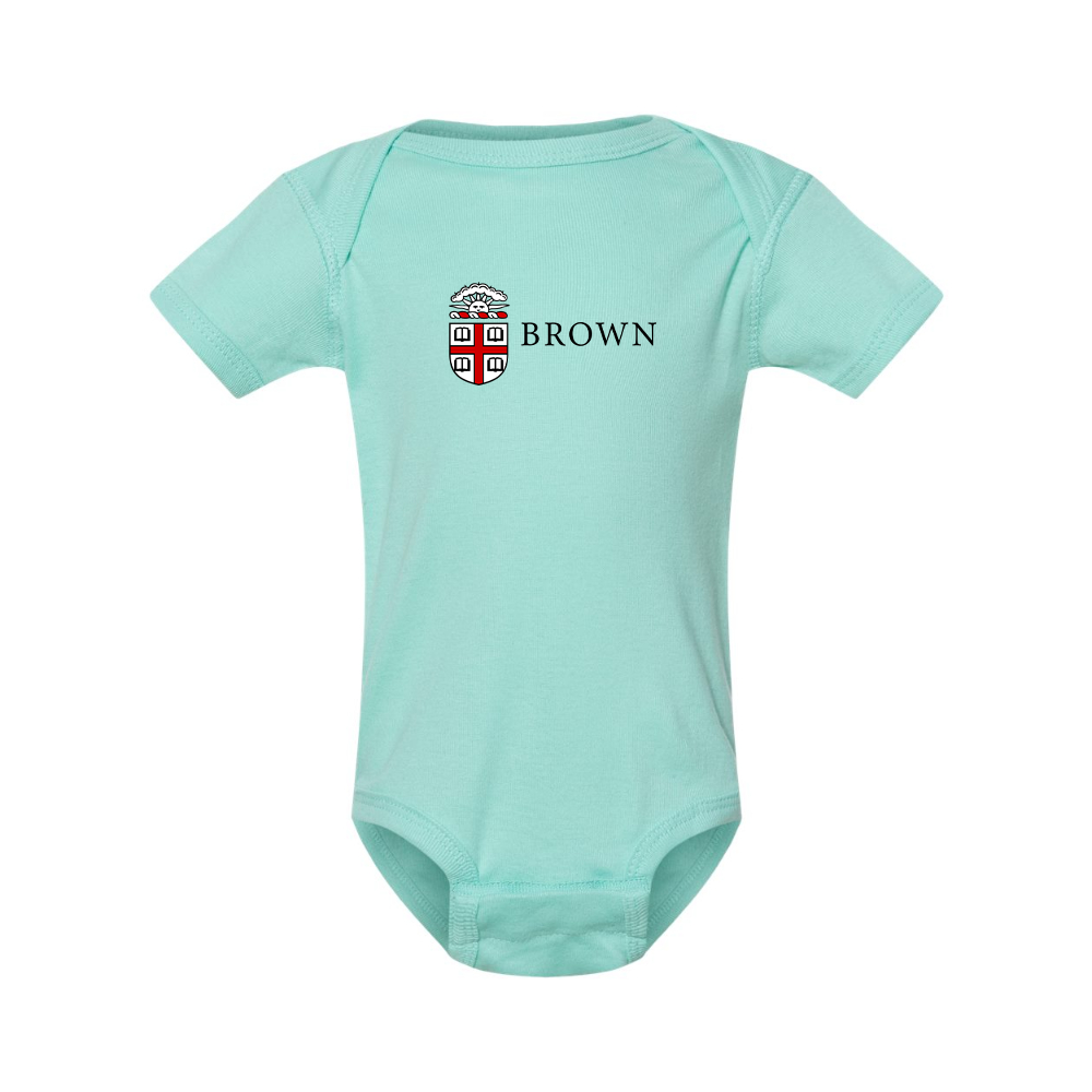 Brown University Rabbit Skins Infant Baby Rib Bodysuit