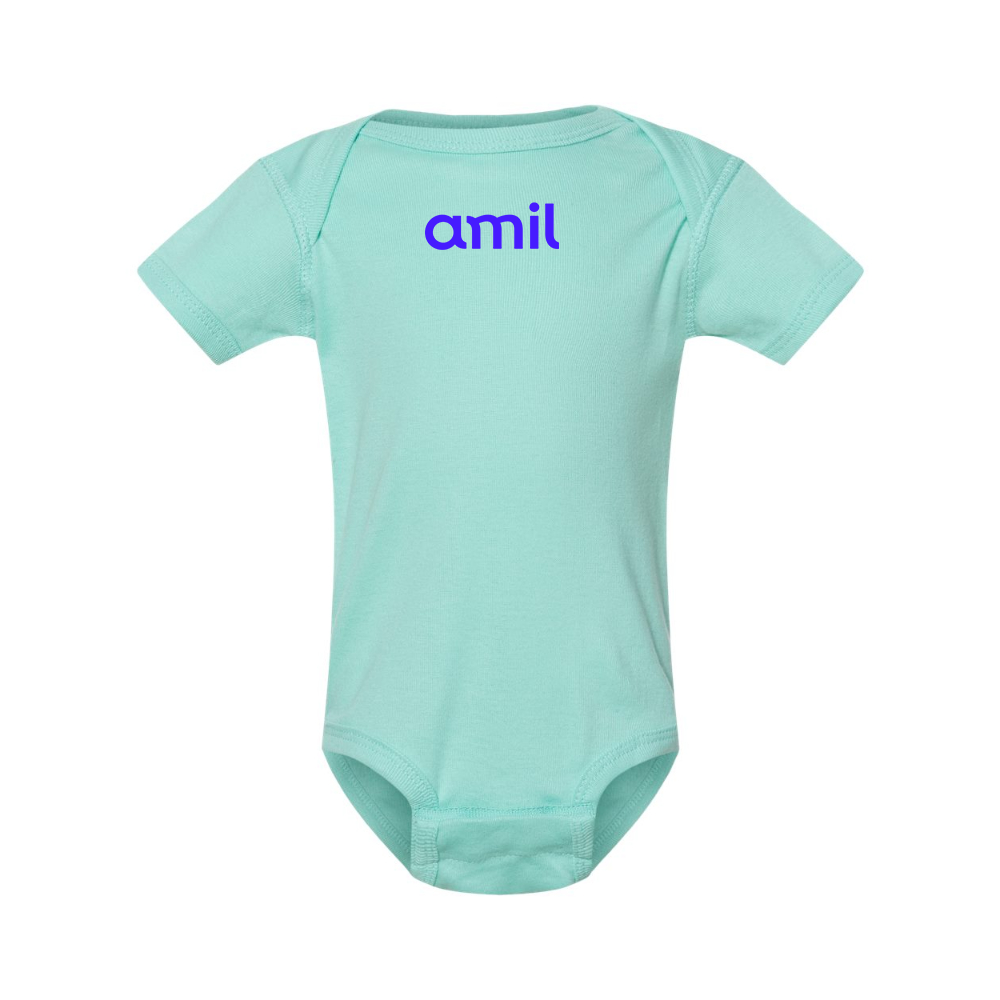 Amil  Rabbit Skins Infant Baby Rib Bodysuit