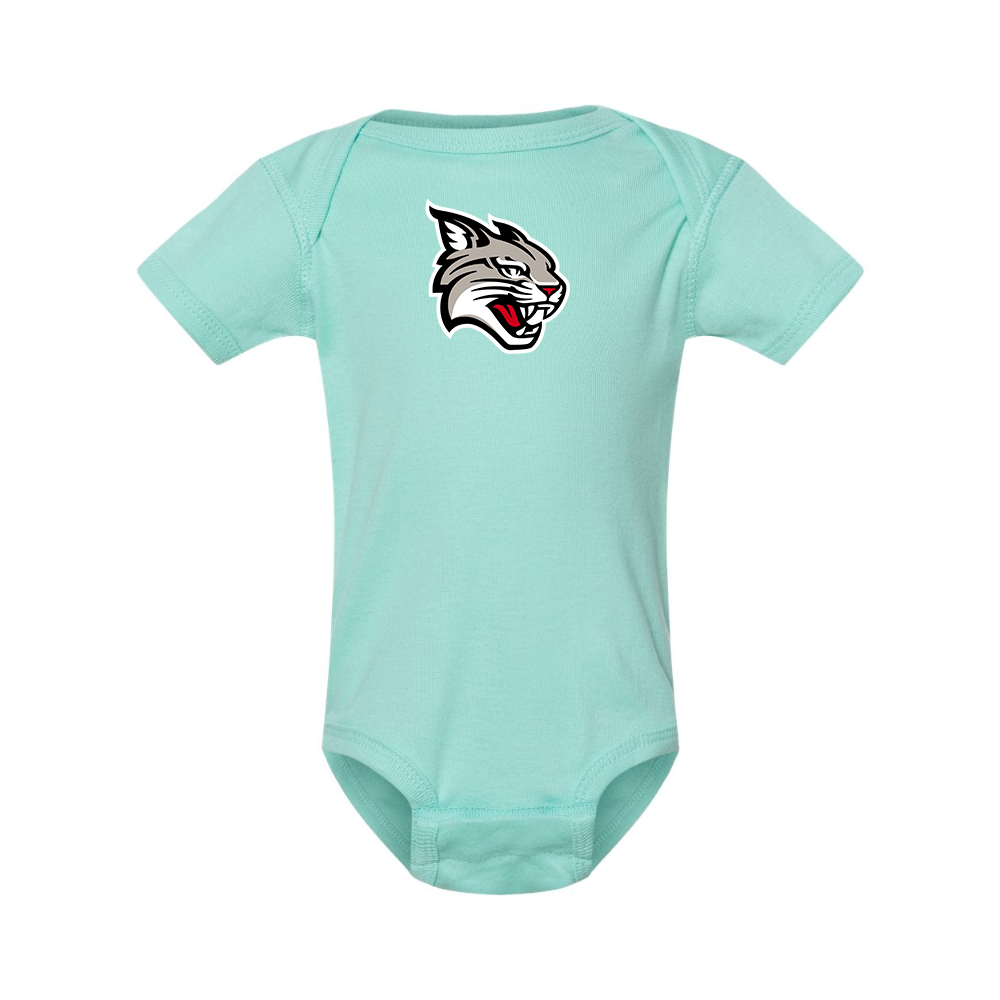 Davidson Wildcats  Rabbit Skins Infant Baby Rib Bodysuit