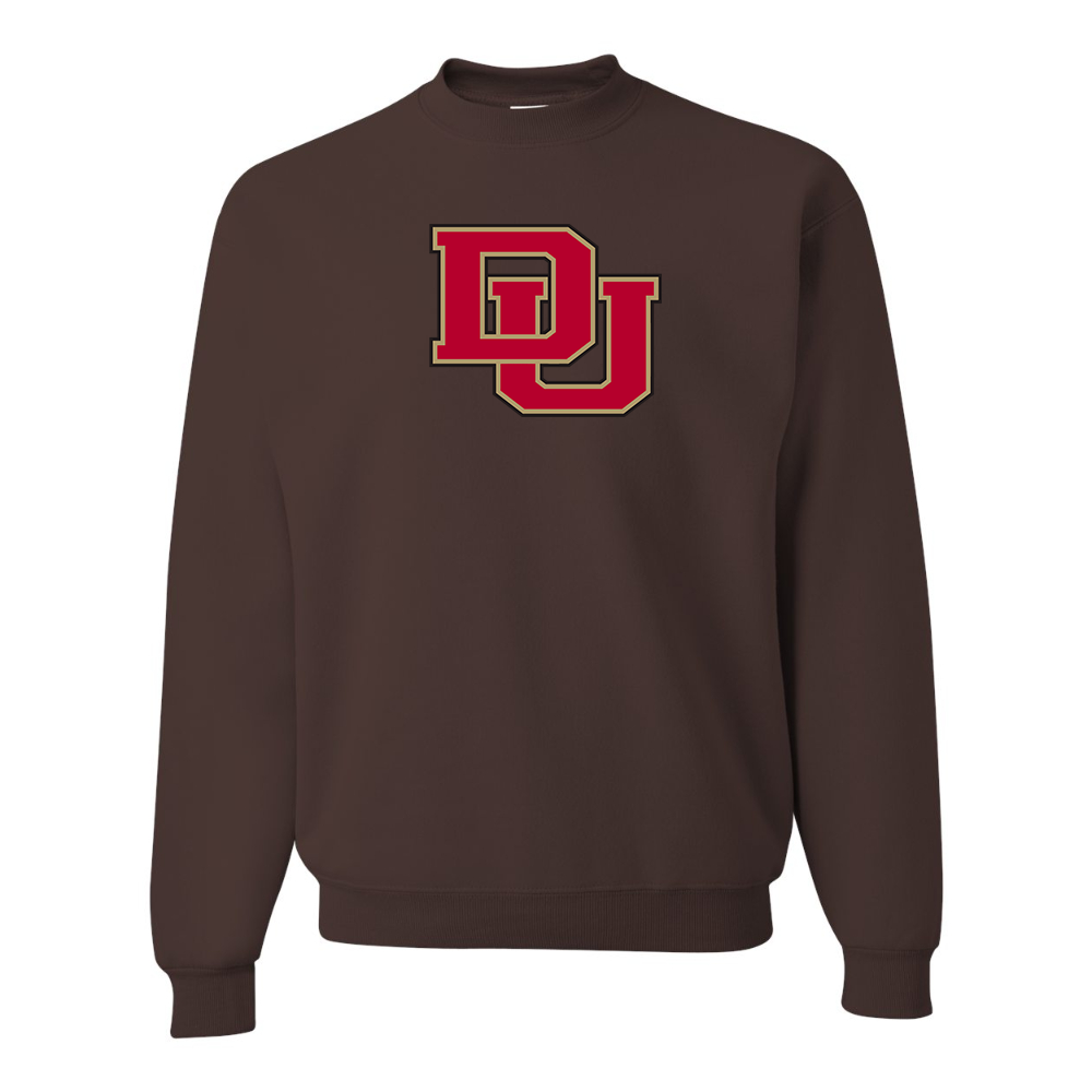 Men's Denver Pioneers  JERZEES NuBlend Crewneck Sweatshirt