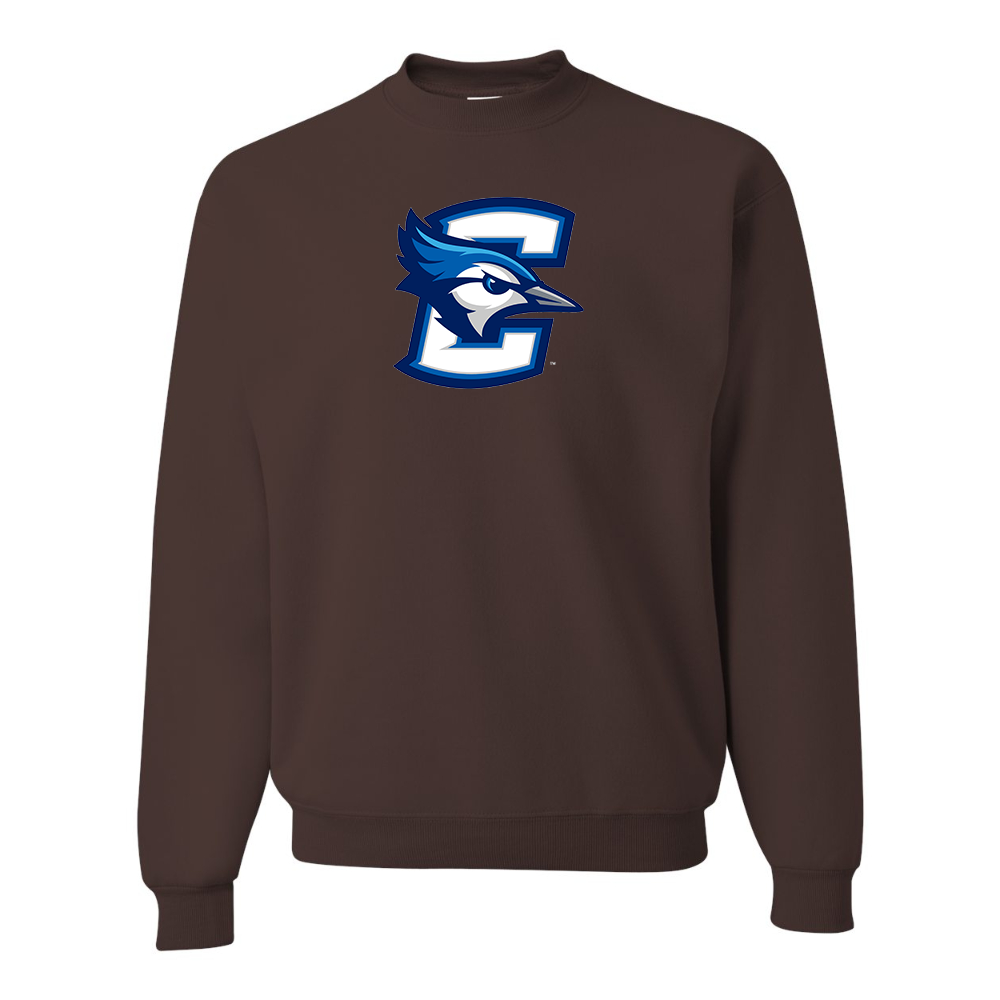 Men's  Creighton Bluejays JERZEES NuBlend Crewneck Sweatshirt