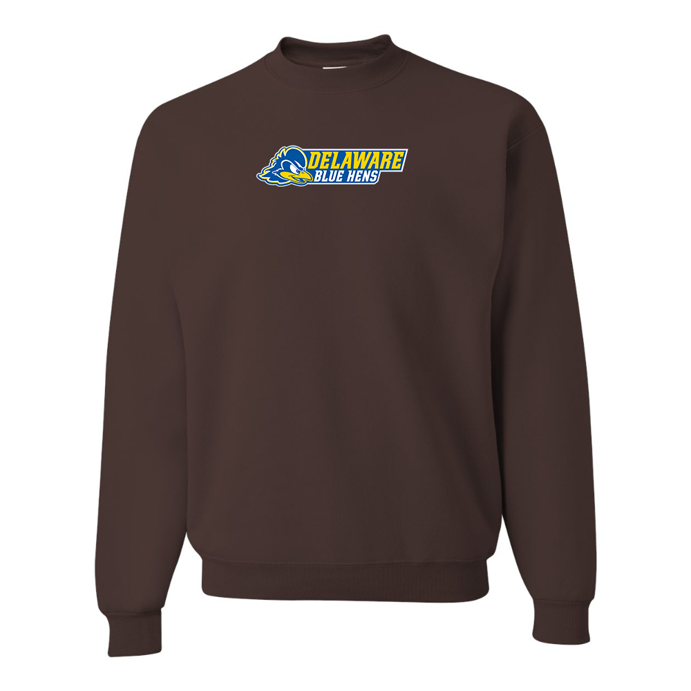 Men's  Delaware Blue Hens JERZEES NuBlend Crewneck Sweatshirt
