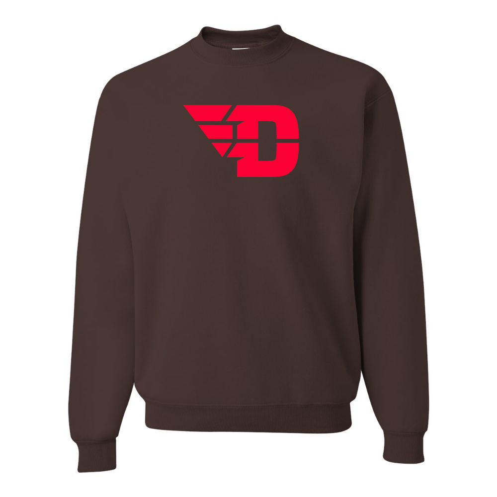 Men's Dayton Flyers JERZEES NuBlend Crewneck Sweatshirt