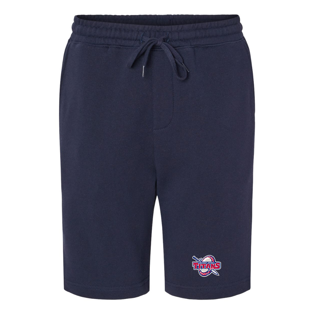 Men's Detroit Titans  Independent Trading Co Midweight Fleece Short