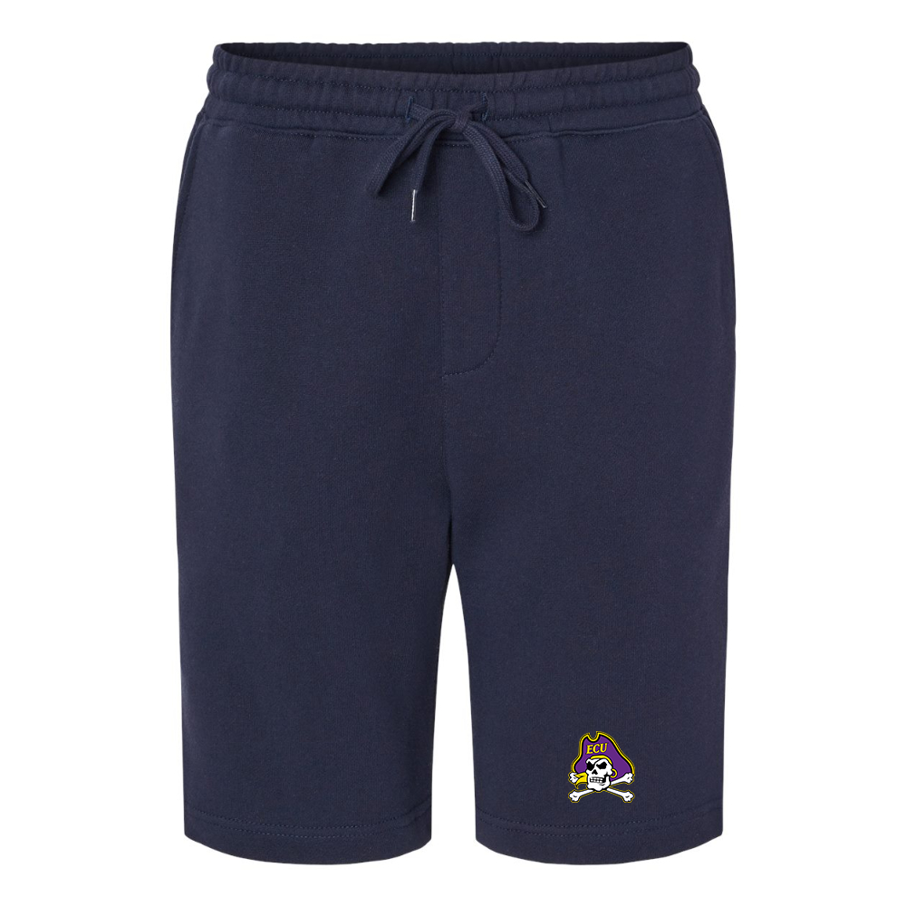 Men's  East Carolina Pirates Independent Trading Co Midweight Fleece Short