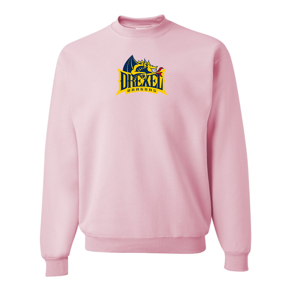 Men's  Drexel Dragons JERZEES NuBlend Crewneck Sweatshirt
