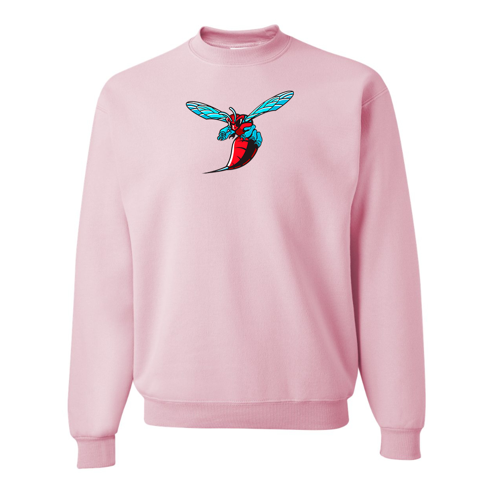 Men's Delaware State Hornets JERZEES NuBlend Crewneck Sweatshirt