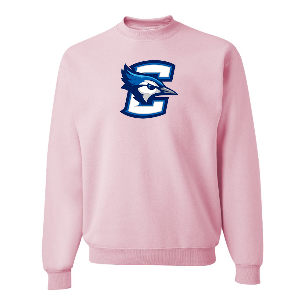 Men's  Creighton Bluejays JERZEES NuBlend Crewneck Sweatshirt
