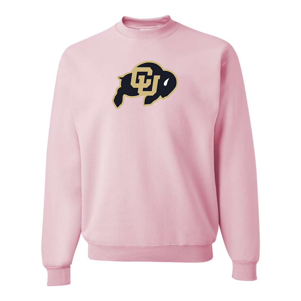 Men's  Colorado Buffaloes JERZEES NuBlend Crewneck Sweatshirt