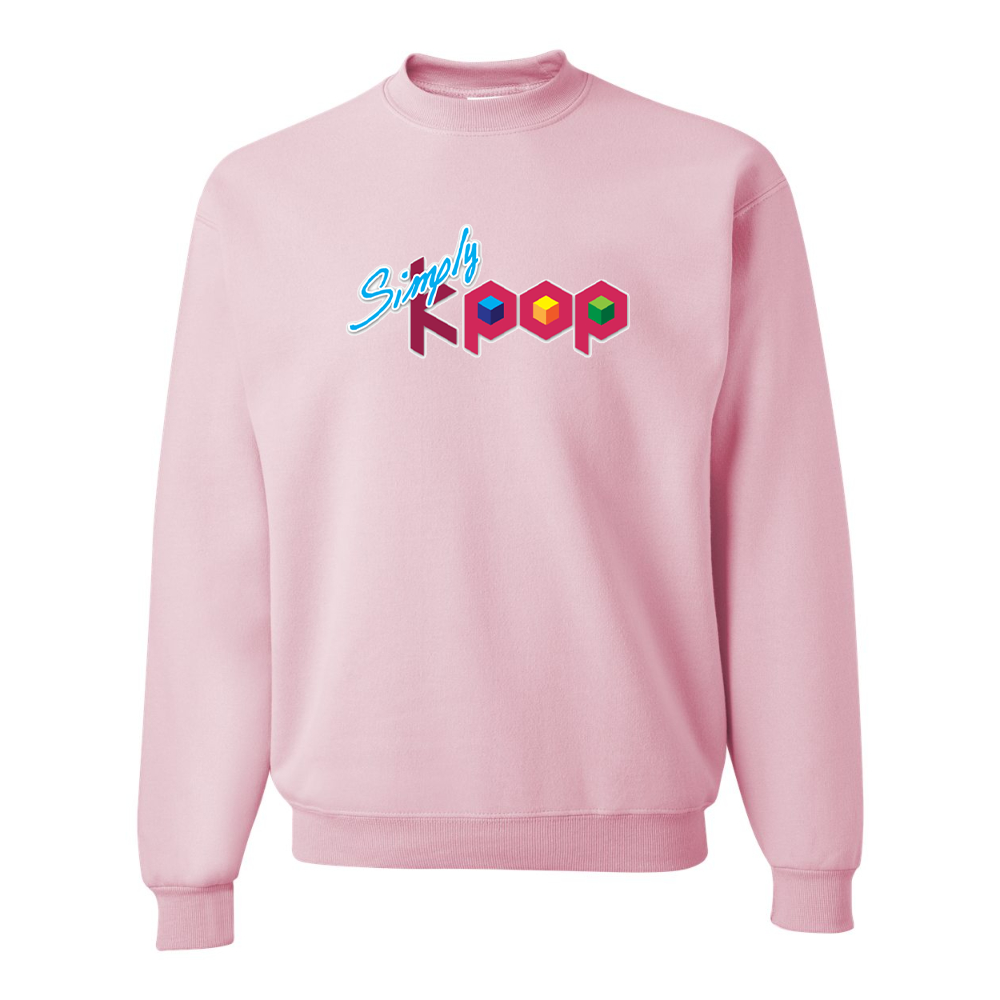 Men's  Simply Kpop JERZEES NuBlend Crewneck Sweatshirt