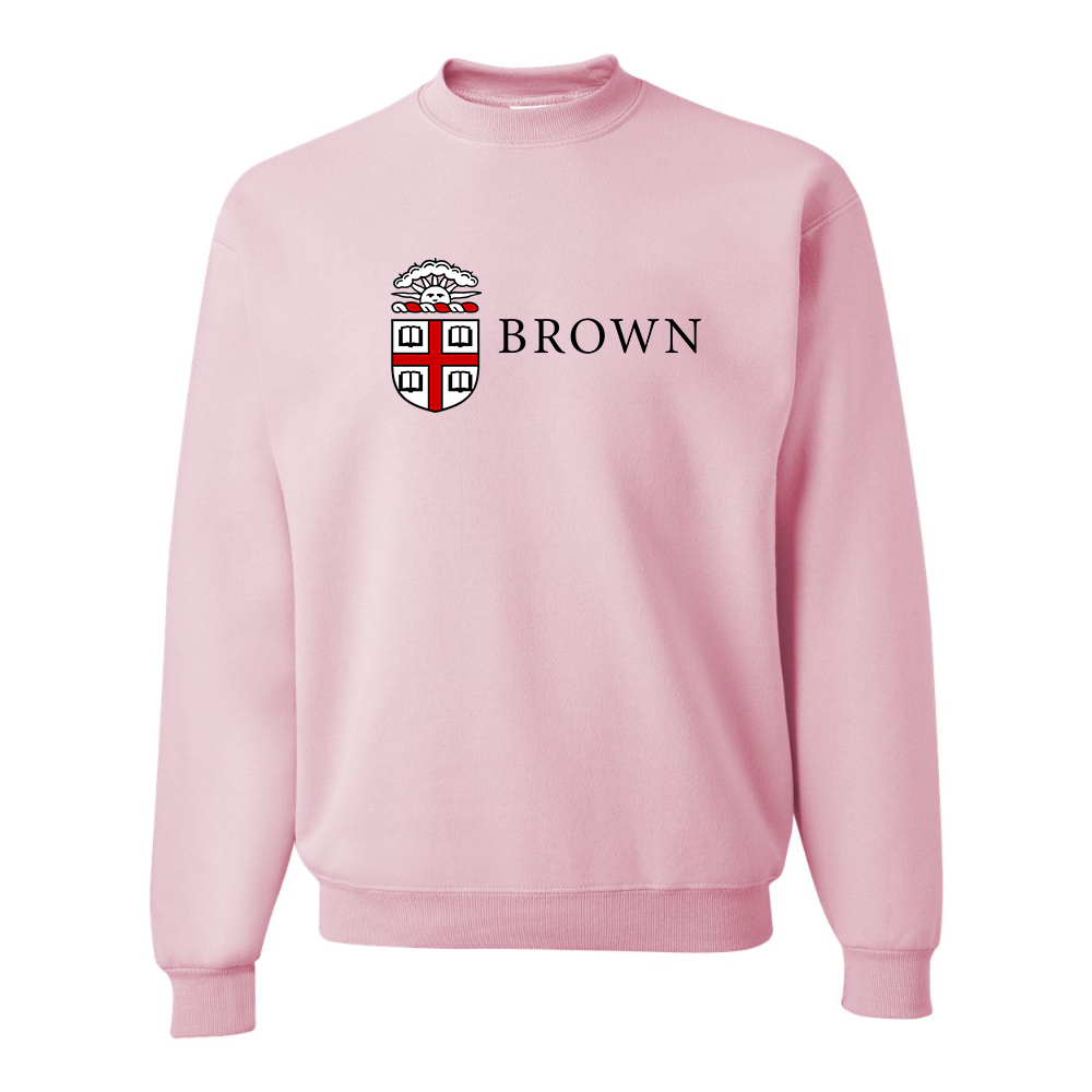 Men's Brown University JERZEES NuBlend Crewneck Sweatshirt