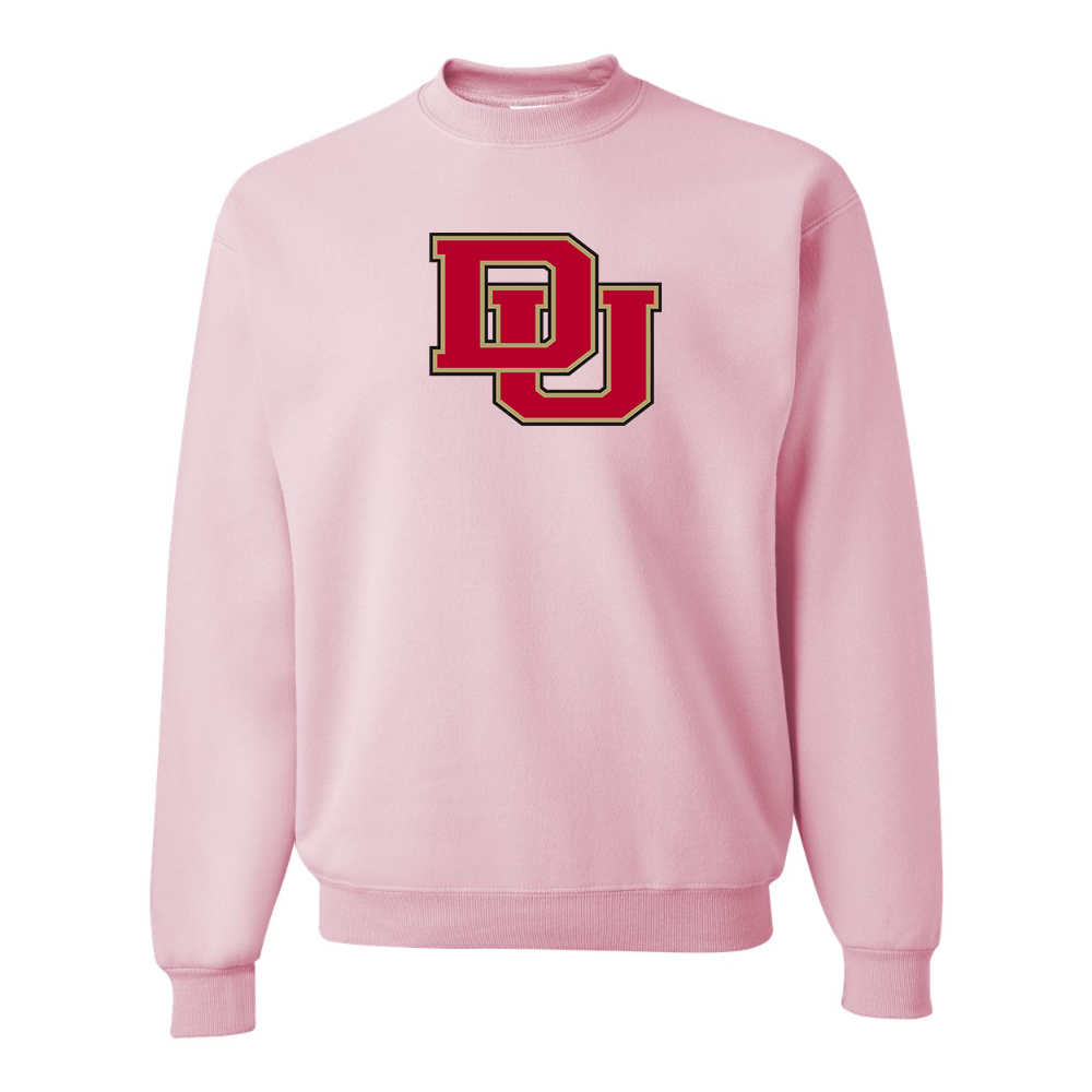Men's Denver Pioneers  JERZEES NuBlend Crewneck Sweatshirt