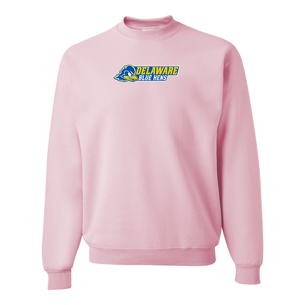 Men's  Delaware Blue Hens JERZEES NuBlend Crewneck Sweatshirt