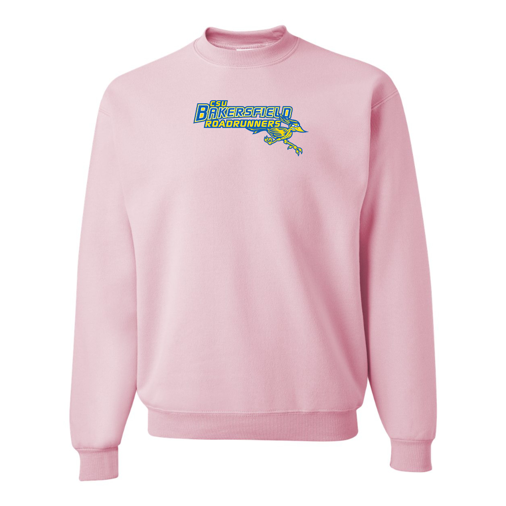 Men's  CSU-Bakersfield Roadrunners JERZEES NuBlend Crewneck Sweatshirt