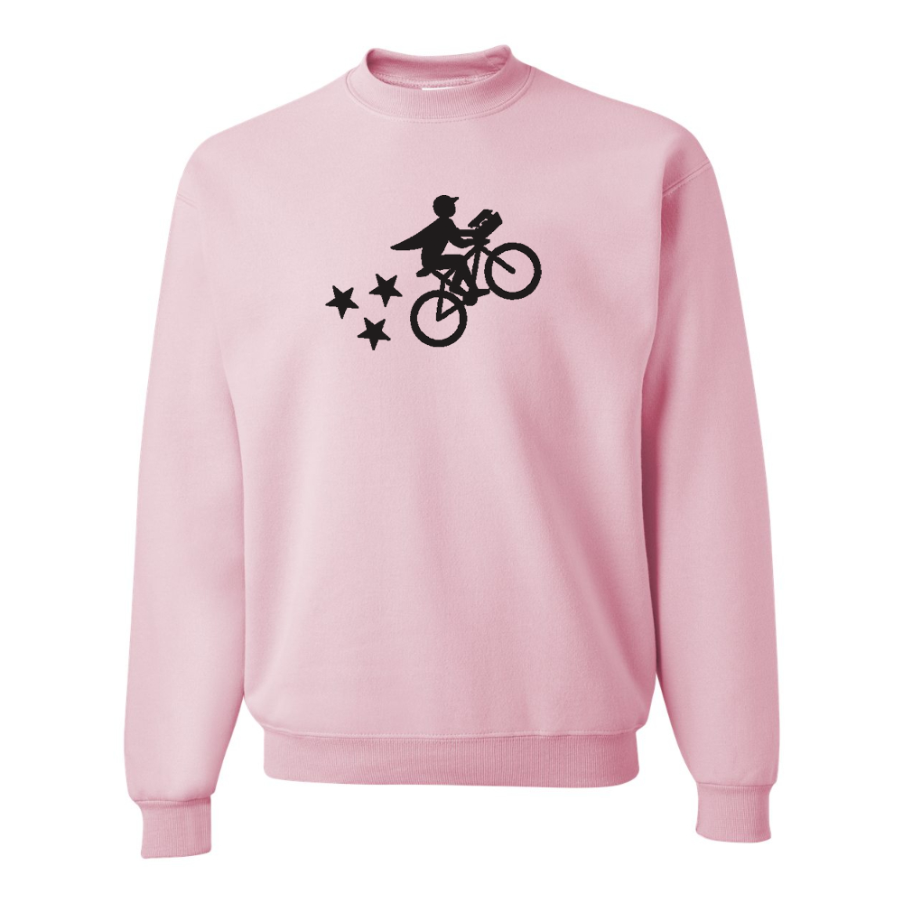 Men's  Postmates Bike JERZEES NuBlend Crewneck Sweatshirt