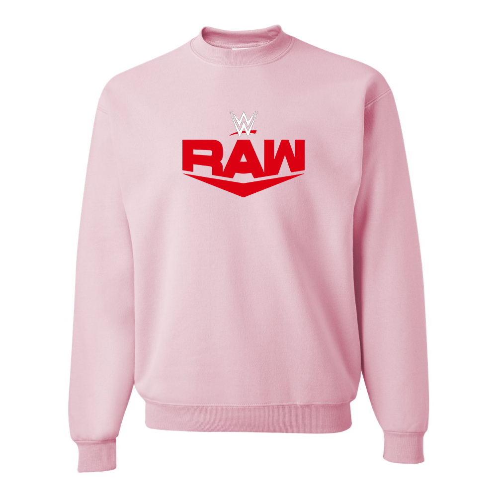 Men's  WWE Raw JERZEES NuBlend Crewneck Sweatshirt