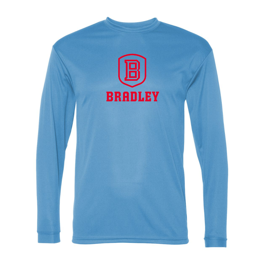 Men's Bradley Braves Performance Long Sleeve T-Shirt
